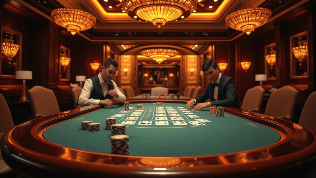 การวางเดิมพันบาคาร่าบนเดสก์ท็อป