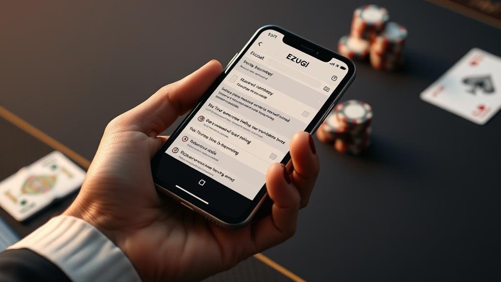 วางแผนเดินเงินบาคาร่า Ezugi บน iOS: เทคนิคฉบับเซียน ภายใน 5 นาที