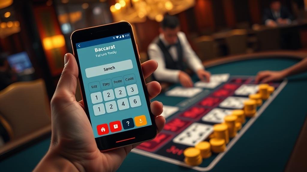 บาคาร่าออนไลน์: สมัคร Android/iOS ง่ายสุด 5 นาที ชนะคุ้มค่า