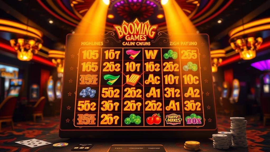 คู่มือเลือกสล็อต Booming เพย์ไลน์สูง: เทคนิคทำกำไรจากเกมใหม่เข้าเร็ว
