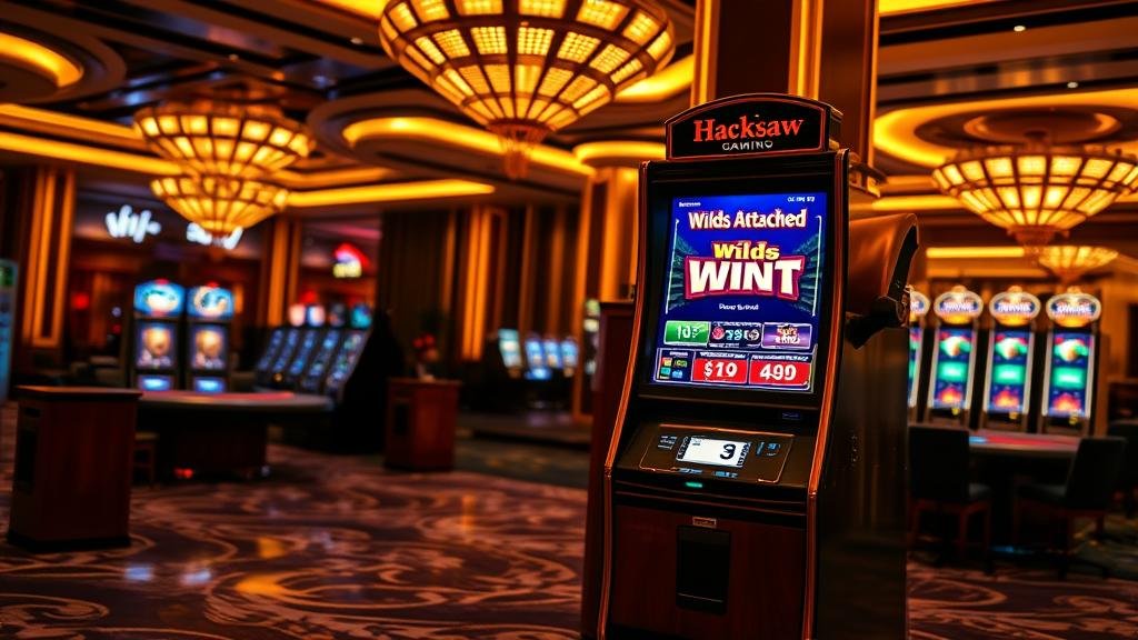 สล็อต Hacksaw ไวลด์ติด: สูตรลับค่ายดัง เล่นง่าย แตกไว คืนทุนเร็ว