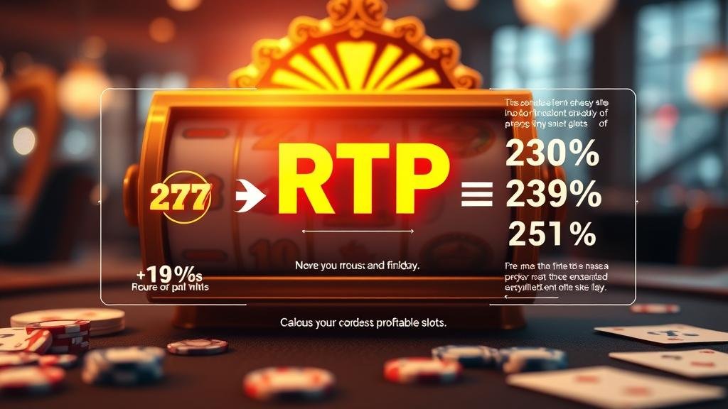 เคล็ดลับเลือกสล็อตค่ายดัง: คำนวณ RTP และตั้งค่าเบททำกำไรฉบับง่าย