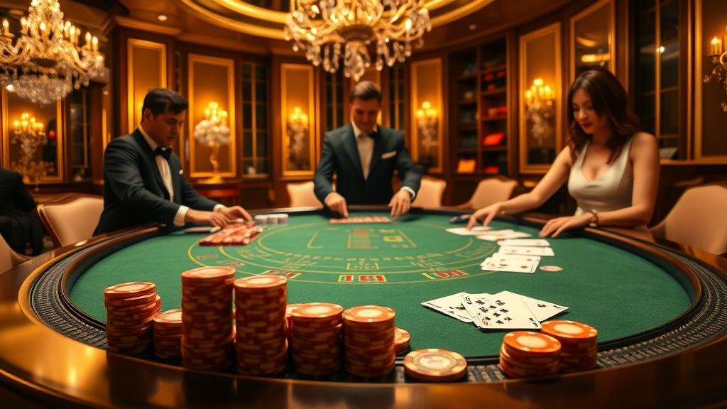 การวางเดิมพันในเกมบาคาร่า