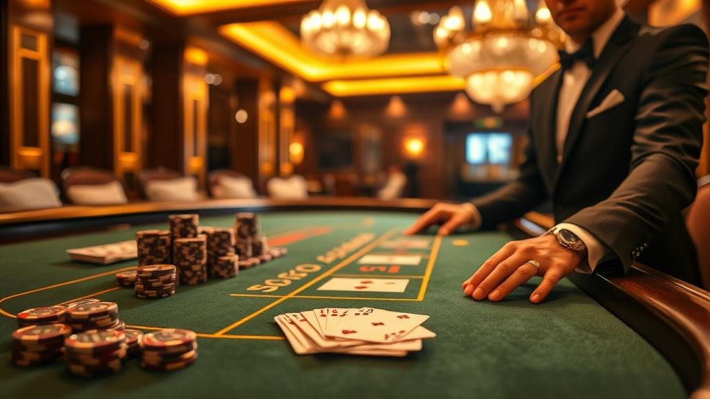 แผนภาพเค้าไพ่บาคาร่าสองตัดและมังกร