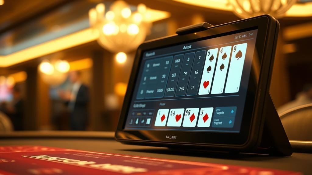 ตัวอย่างเค้าไพ่ มังกร และ สามตัด ในบาคาร่า