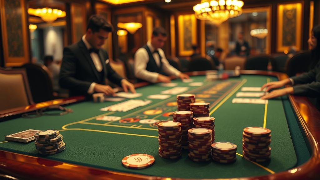 ตารางแสดงเค้าไพ่บาคาร่า