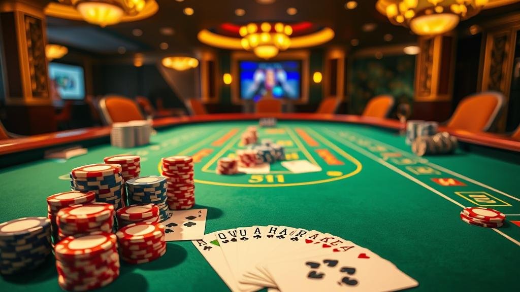 ภาพประกอบเค้าไพ่มังกร บาคาร่า