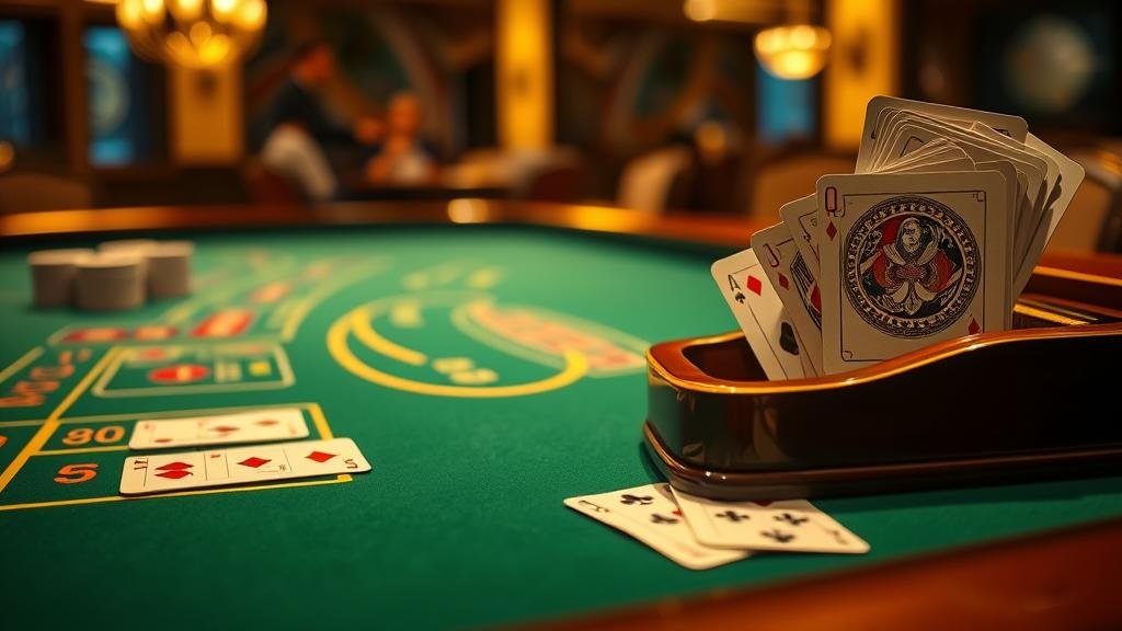 หน้าจอโทรศัพท์มือถือแสดงการเดิมพันบาคาร่าพร้อมสถิติ