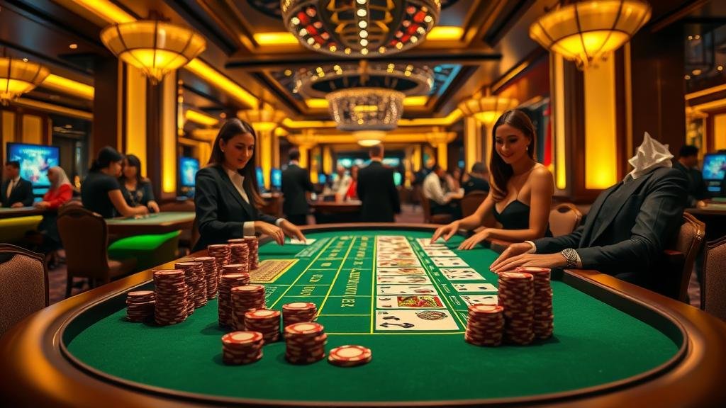 หน้าจอเดสก์ท็อปเล่นบาคาร่าไลฟ์สด