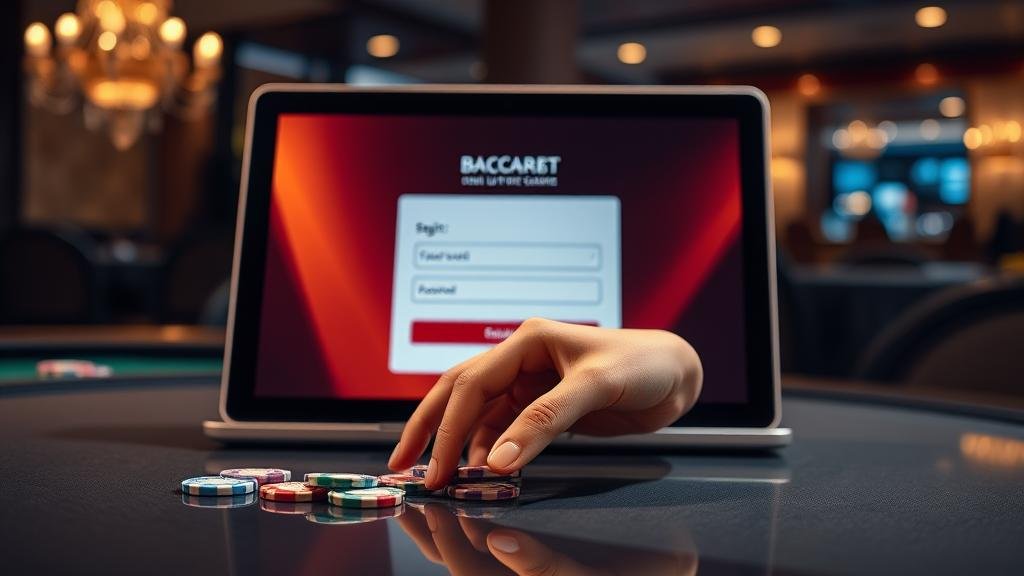 เล่นบาคาร่าสายฟ้าบนแท็บเล็ต