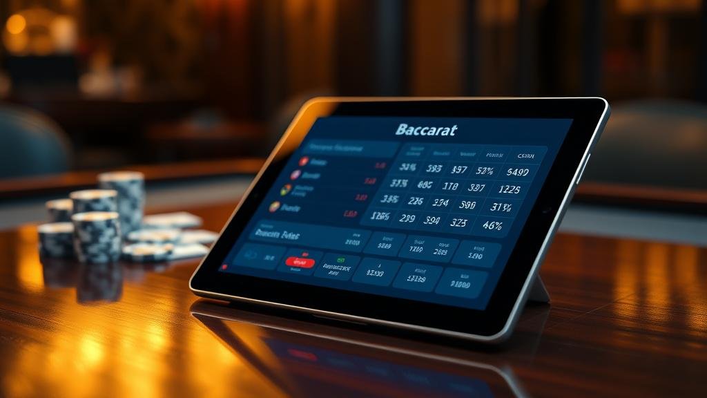 นักพนันมืออาชีพกำลังวิเคราะห์สถิติบาคาร่า