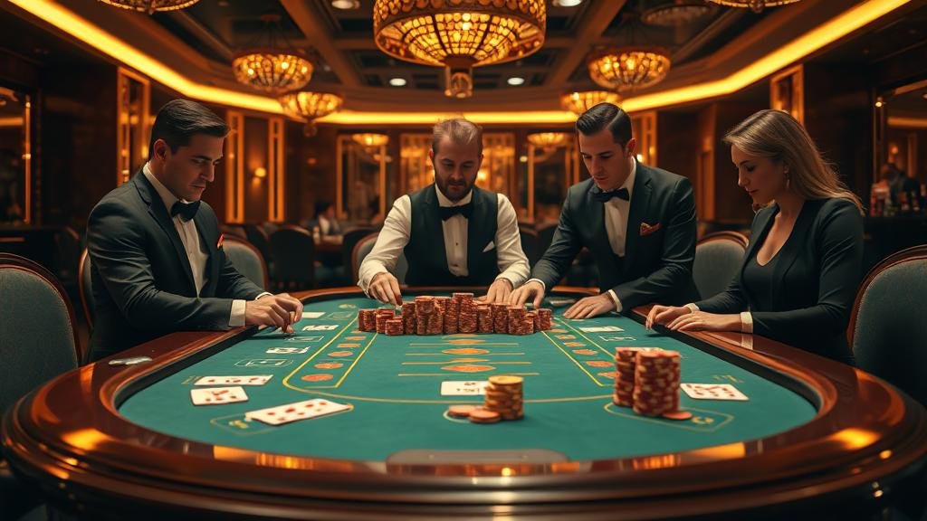 ตัวอย่างเค้าไพ่ มังกร ในบาคาร่า