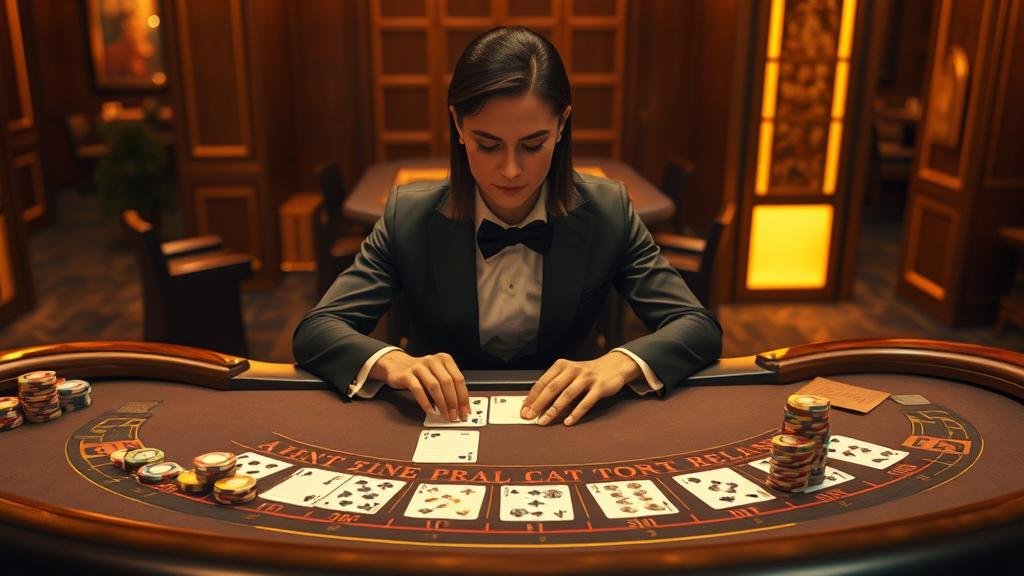 ตัวอย่างเค้าไพ่บาคาร่าสองตัด: ปิงปองและมังกร