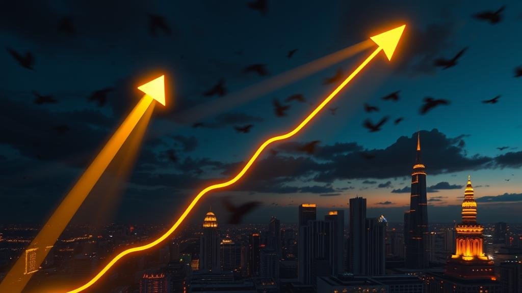 แผนที่โลกแสดงตลาดหุ้นต่างประเทศ