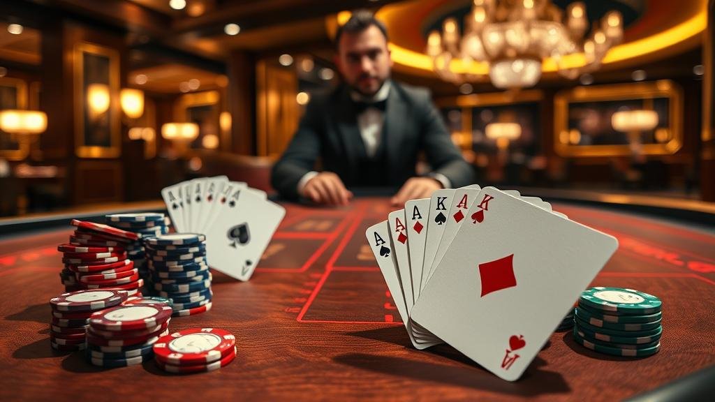 ตัวอย่างเค้าไพ่บาคาร่า ปิงปอง และ มังกร