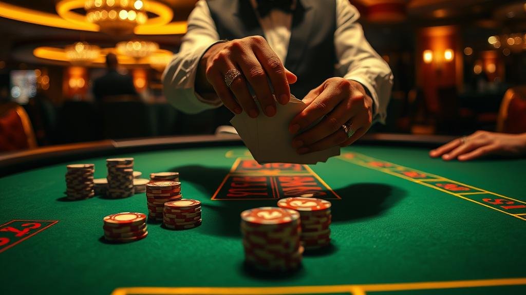 ตัวอย่างเค้าไพ่บาคาร่า: มังกรและปิงปอง