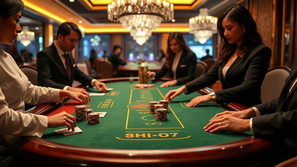 ตัวอย่างเค้าไพ่บาคาร่ารูปแบบต่างๆ