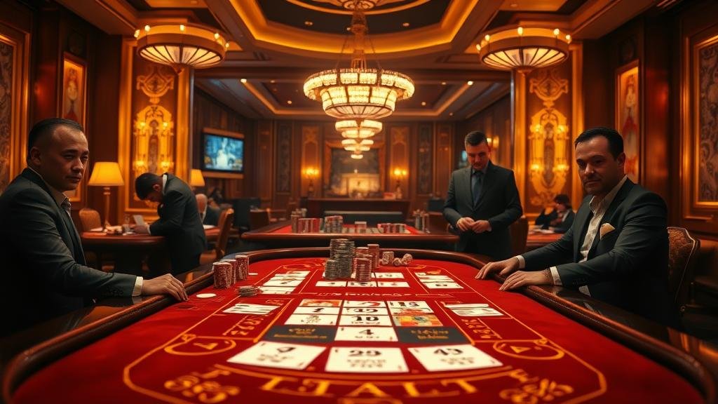 การวางเดิมพันในเกมบาคาร่าออนไลน์