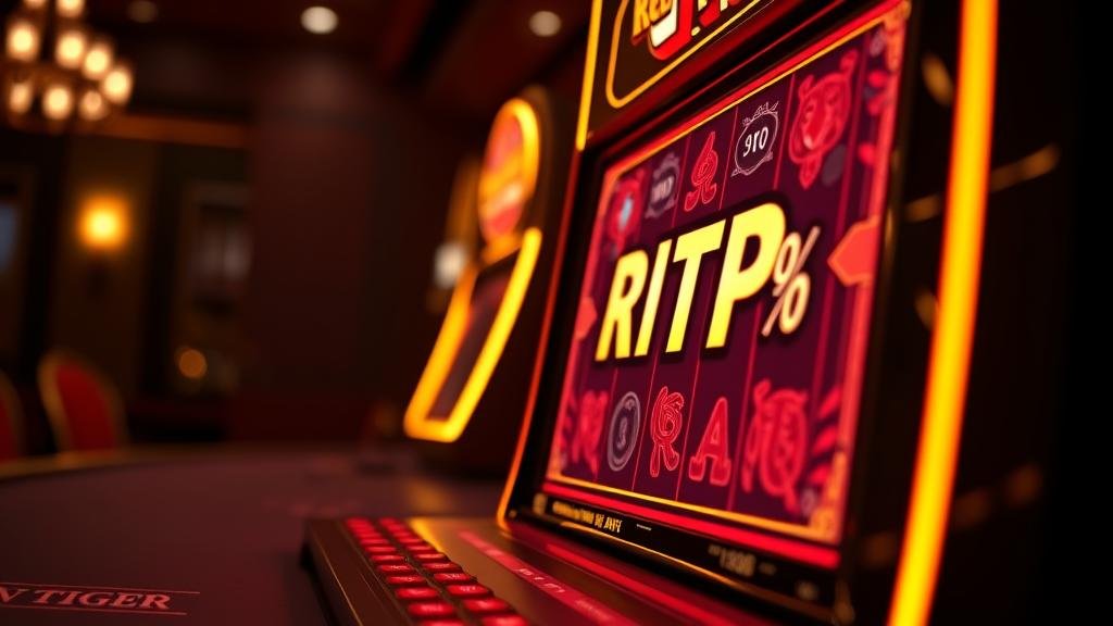 หน้าข้อมูลเกมสล็อต RedTiger แสดงค่า RTP