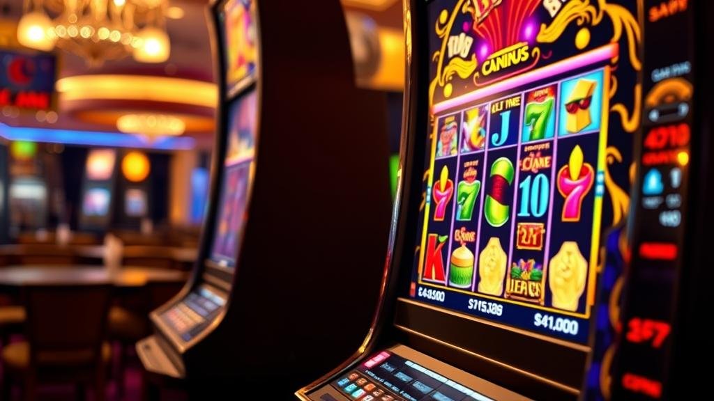 หน้าจอเดสก์ท็อปเกมสล็อต Megaways พร้อมปุ่มซื้อฟีเจอร์