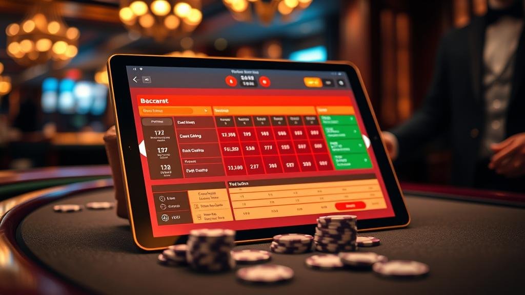 สถิติเกมบาคาร่าบนหน้าจอมือถือ