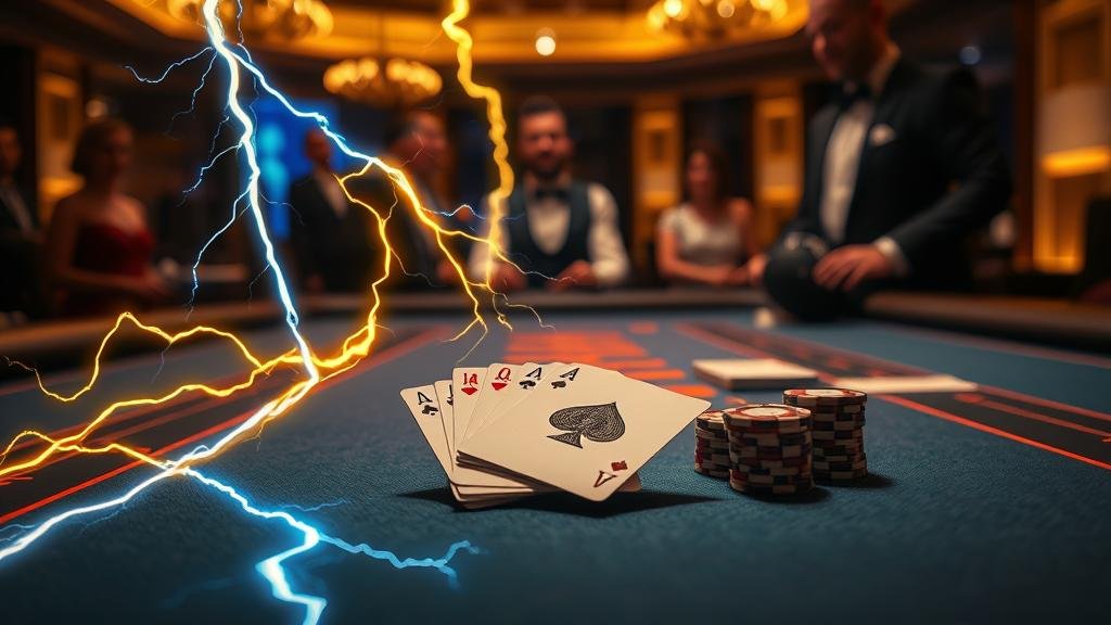 เจาะลึกสูตรบาคาร่าสายฟ้า Evolution: วิเคราะห์ไพ่คู่ผู้เล่น/เจ้ามือ ฉบับอัปเดต...