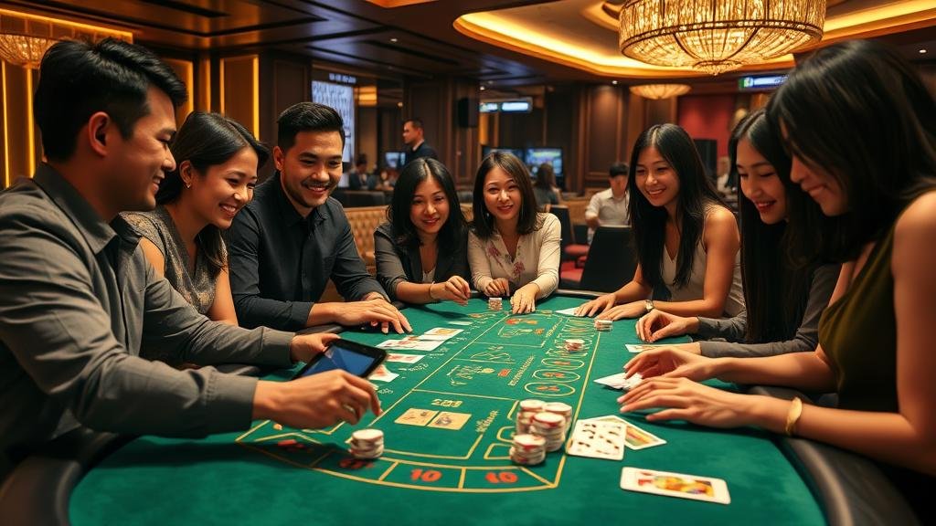 บาคาร่า: ชวนเพื่อนมาลุยห้อง 46, หลายโต๊ะ iOS, สูตรปิงปอง & สามตัด, เดินเงิน X...