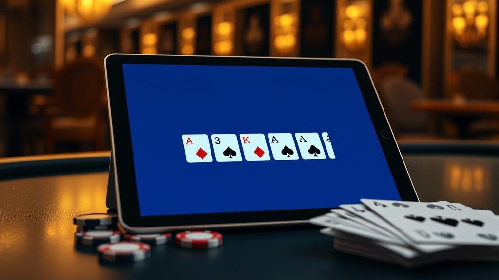 การจัดการเงินทุนและเป้าหมายกำไรบาคาร่าบน iPad