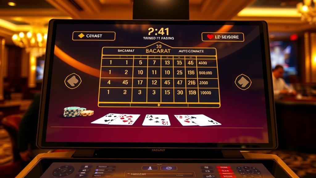 ตัวอย่างเค้าไพ่บาคาร่า: มังกร และ สองตัด