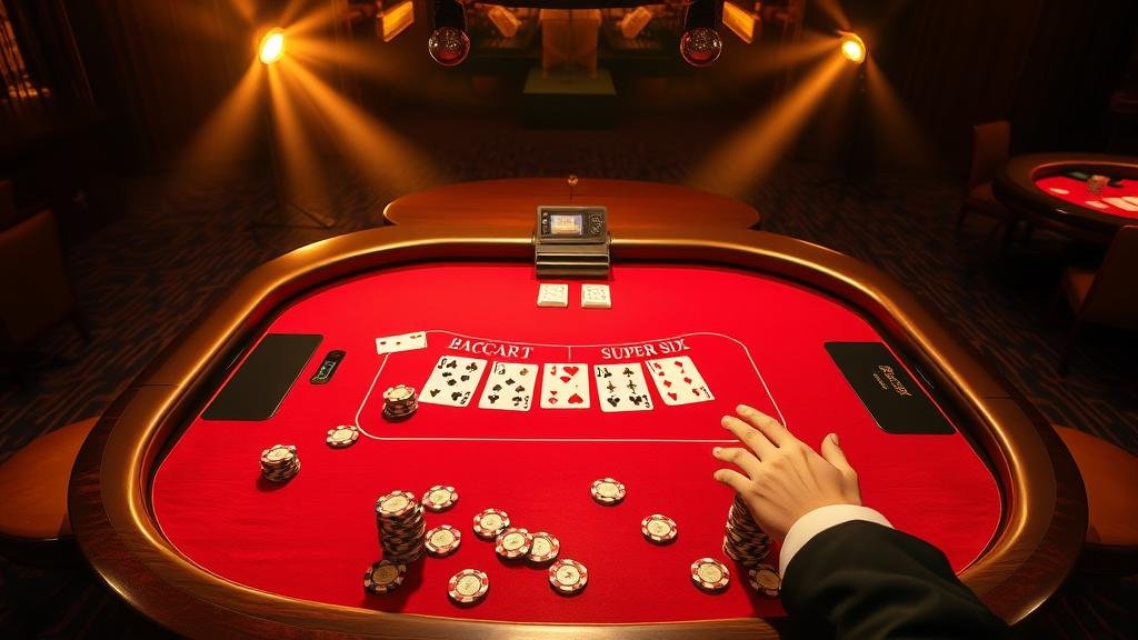 ตัวอย่างเค้าไพ่บาคาร่า มังกร และสลับคู่