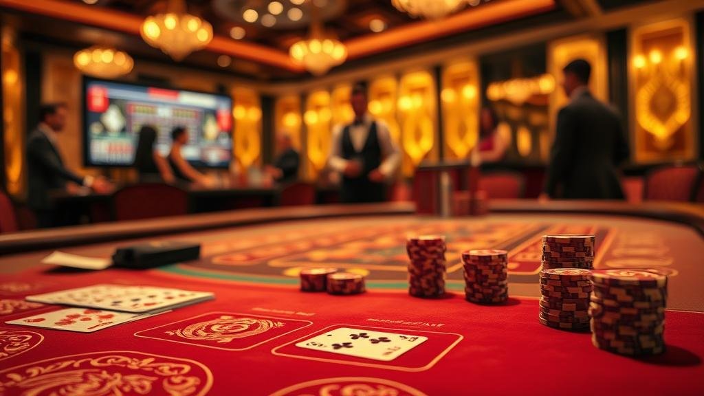 ภาพแสดงกลยุทธ์การเดินเงินและบริหารงบในบาคาร่า