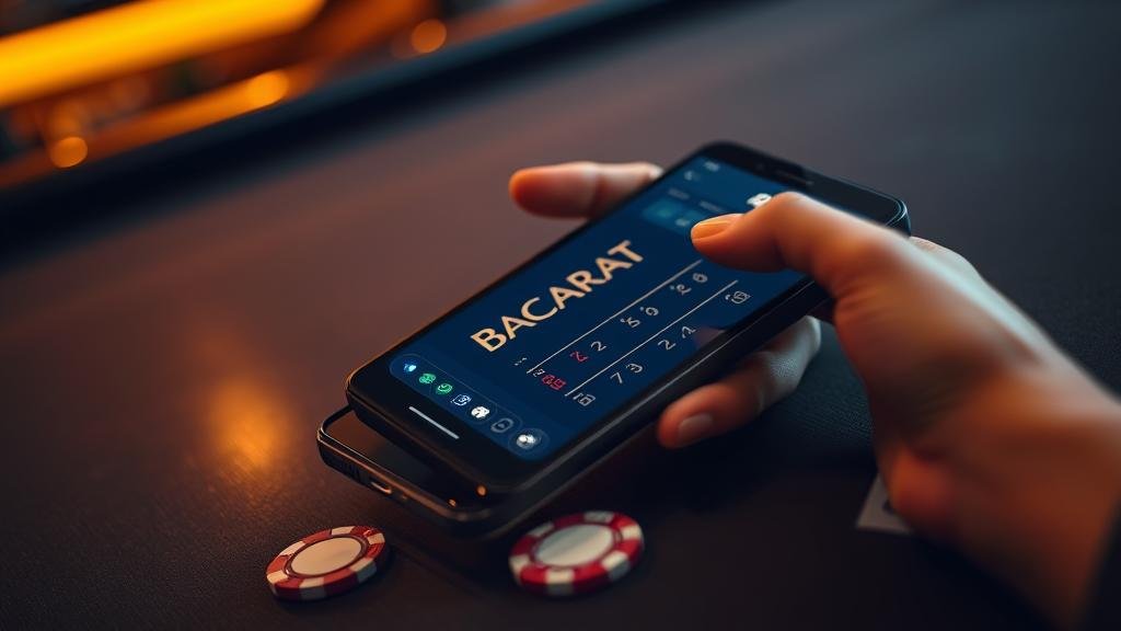 กราฟแสดงการควบคุมงบประมาณการเล่นบาคาร่า