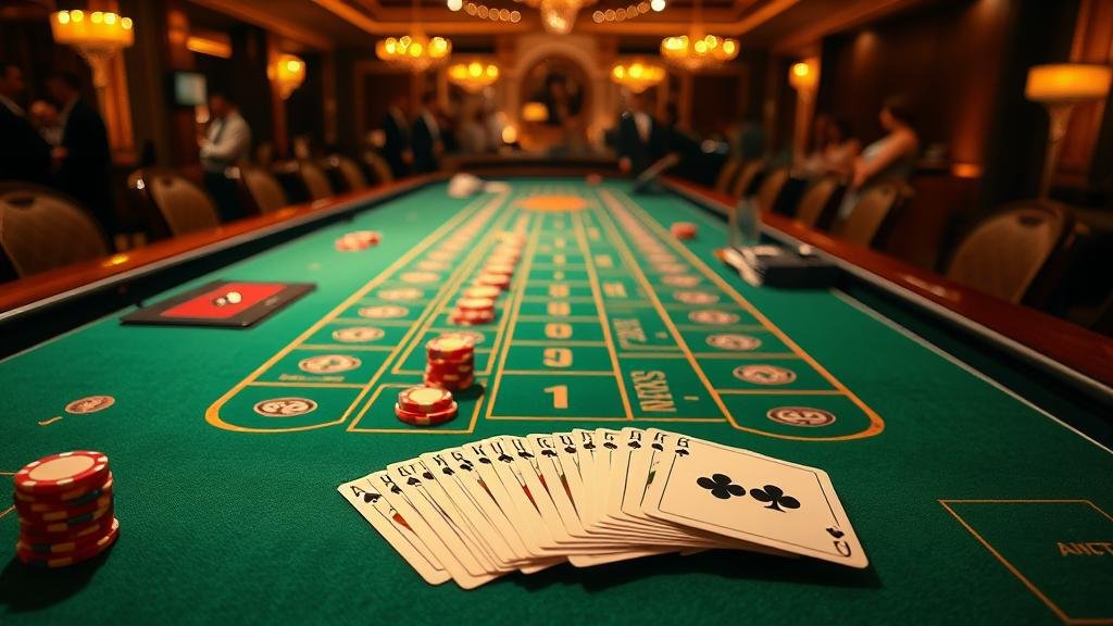 ตัวอย่างเค้าไพ่สามตัดในเกมบาคาร่า