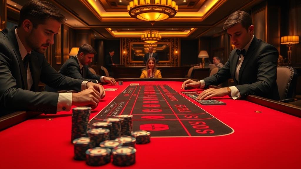 ตัวอย่างเค้าไพ่มังกรในบาคาร่า