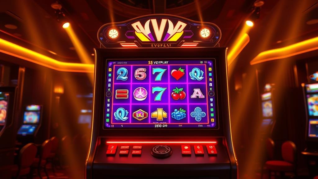 การเลือกเกมสล็อต Evoplay ด้วยปลายนิ้ว