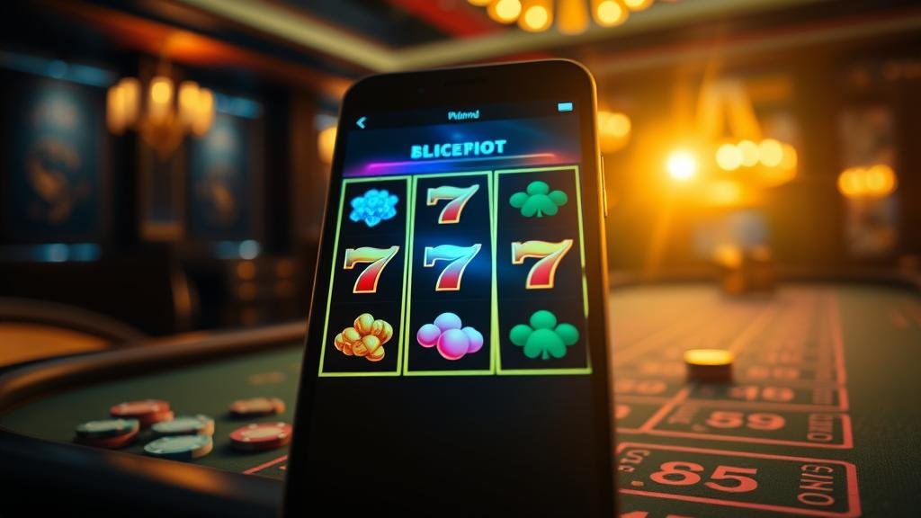 สัญลักษณ์เกมสล็อตหลากหลายธีมพร้อมคำว่า 'สล็อตแตกง่าย'