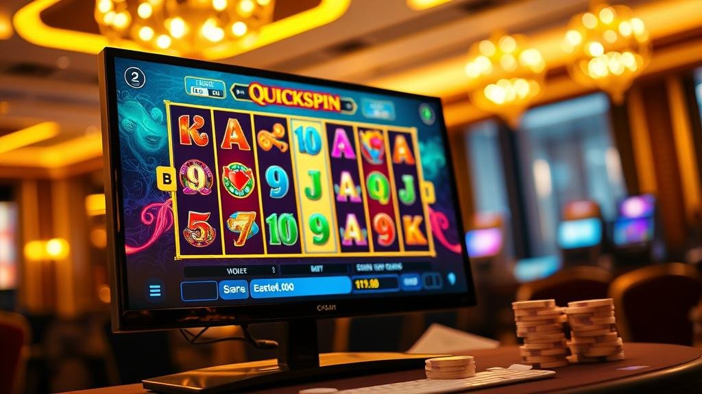 สล็อตทุนน้อย 2025: คู่มือเลือกเกมค่าย Quickspin เข้าโบนัสไว ทำกำไร