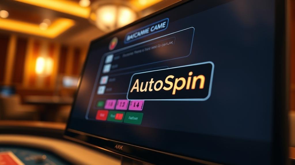 การตั้งค่าโหมดออโต้รอบหมุนบาคาร่า