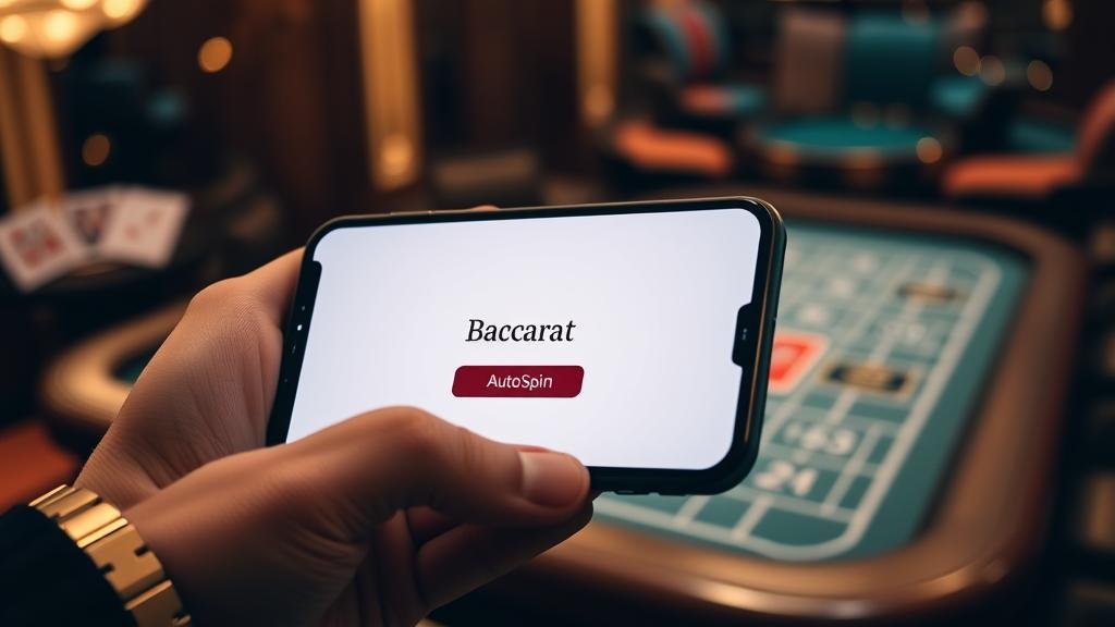 หน้าจอตั้งค่าโหมดออโต้ AutoSpin บน iOS และ Android