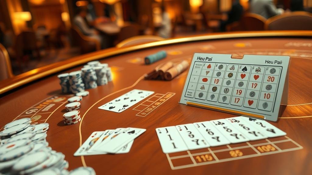 ตัวอย่างเค้าไพ่สองตัด บาคาร่า