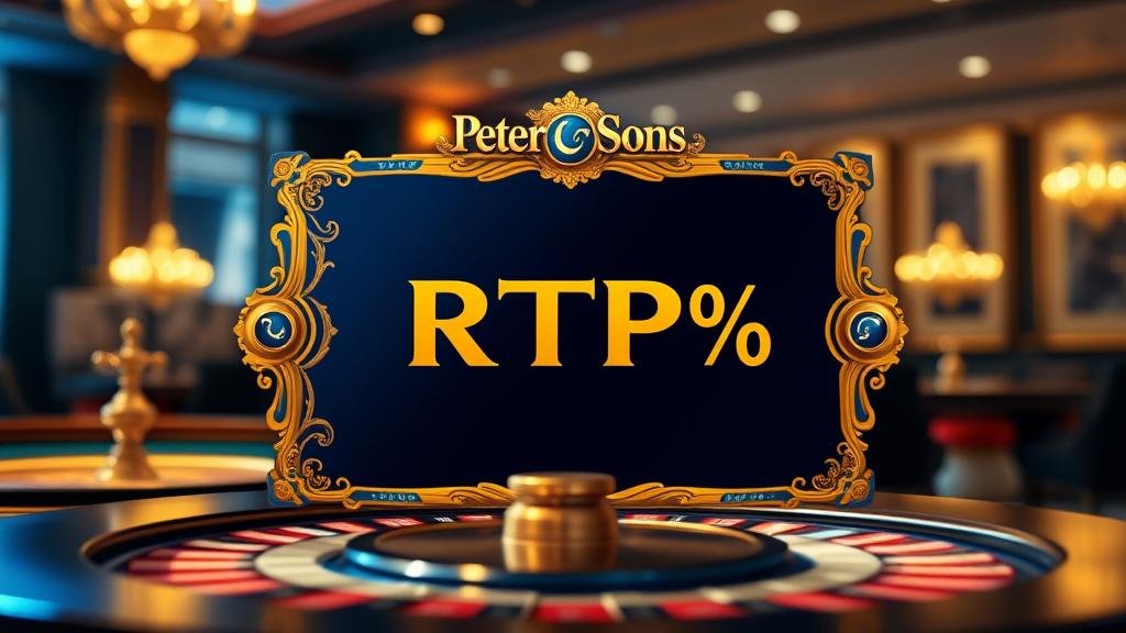เช็ค RTP สล็อต PeterAndSons: สูตรลับทำเงิน ปรับเบทค่ายดัง แตกหนักจริง