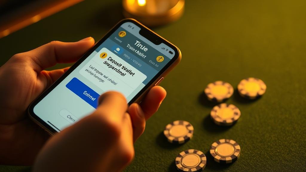 ผู้เล่นชนะรางวัลใหญ่บนสล็อต True Wallet