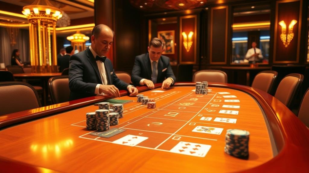 โลโก้และหน้าอินเทอร์เฟซค่ายบาคาร่าชั้นนำ