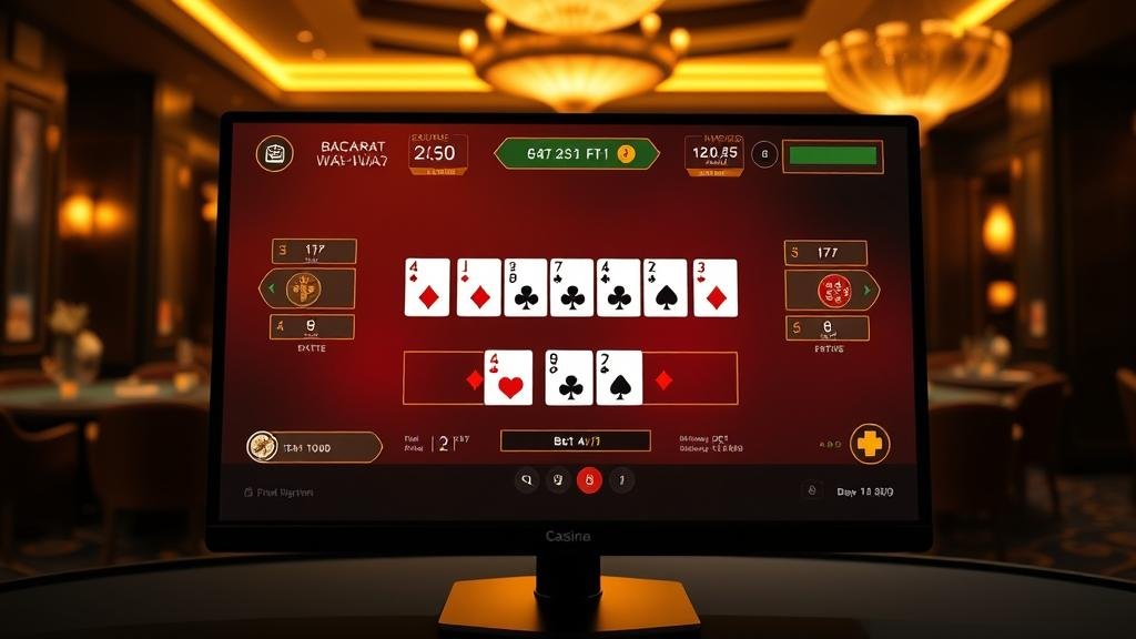 ตัวอย่างการอ่านเค้าไพ่ปิงปอง บาคาร่า