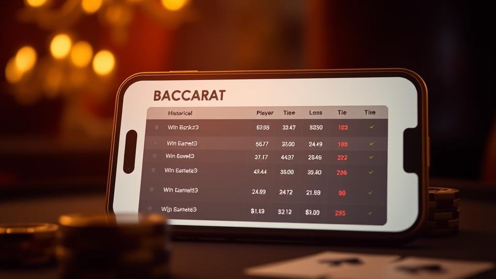 คู่มืออ่านสถิติบาคาร่าบนมือถือ: จัดการเงินให้คุ้มค่า เล่นง่าย ได้ผลจริง