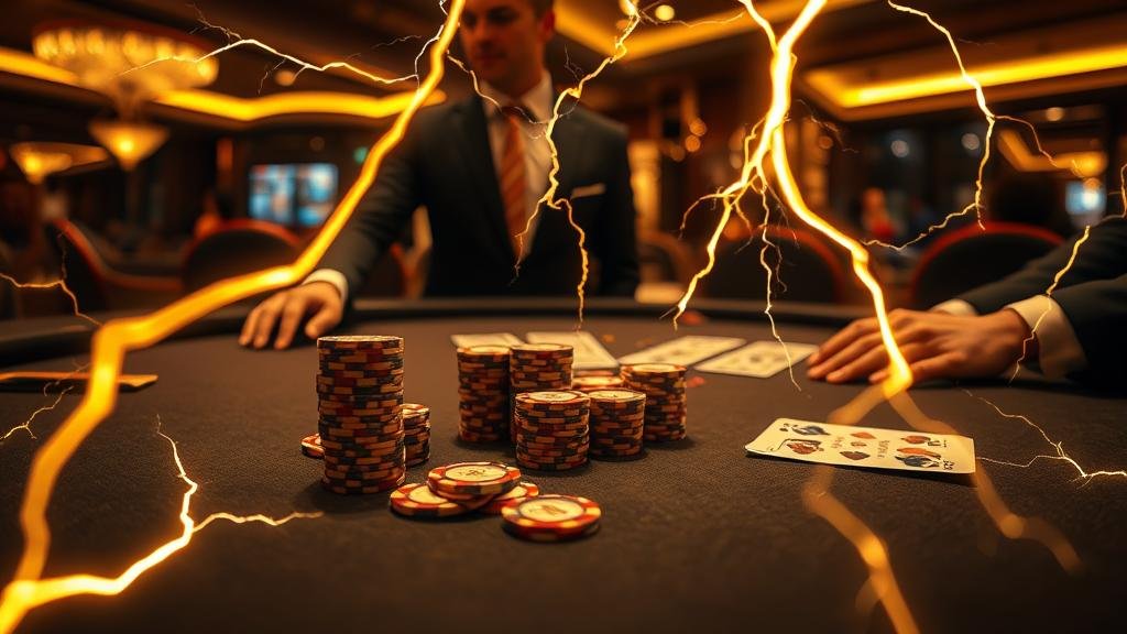 การวางเดิมพันบาคาร่าสายฟ้า DG Casino