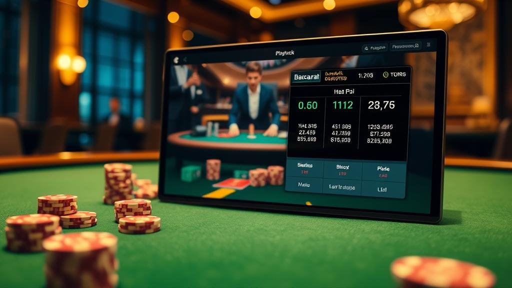 ตัวอย่างเค้าไพ่บาคาร่าที่นิยม เช่น เค้าไพ่มังกรและเค้าไพ่ปิงปอง