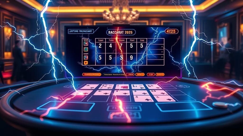 การอ่านเค้าไพ่บาคาร่าผ่านไลฟ์สดบนแท็บเล็ต