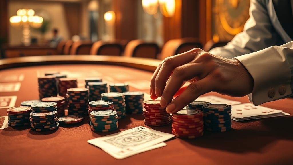 ตัวอย่างเค้าไพ่บาคาร่า: มังกร, ปิงปอง, สามตัด