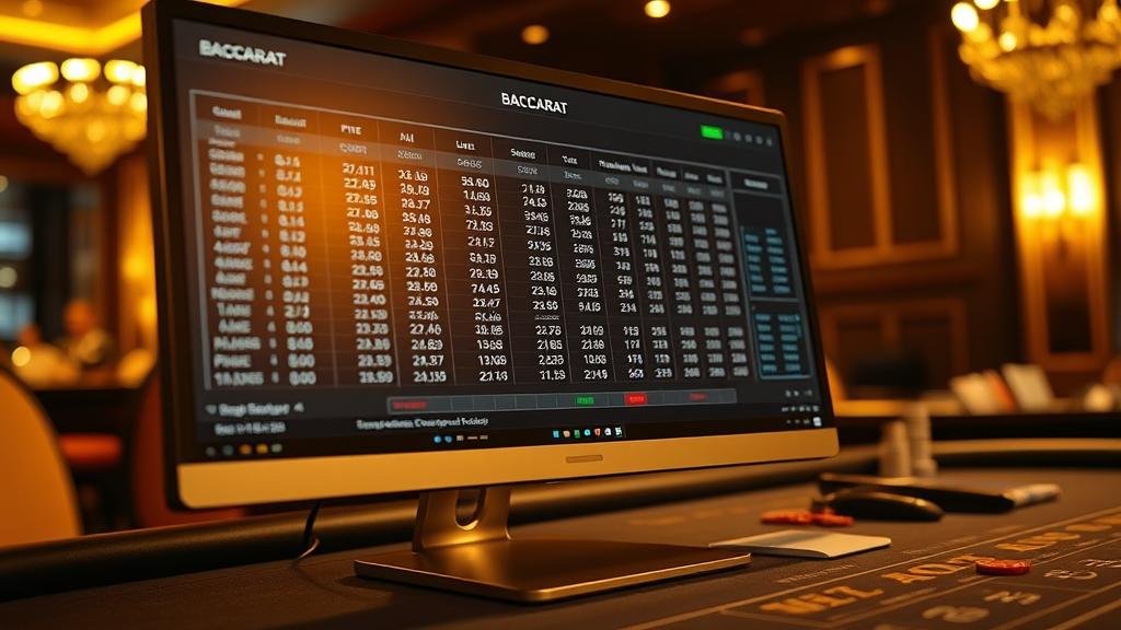 แสดงภาพกลยุทธ์การเดินเงินบาคาร่า